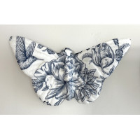 Butterfly Indigo Floral 